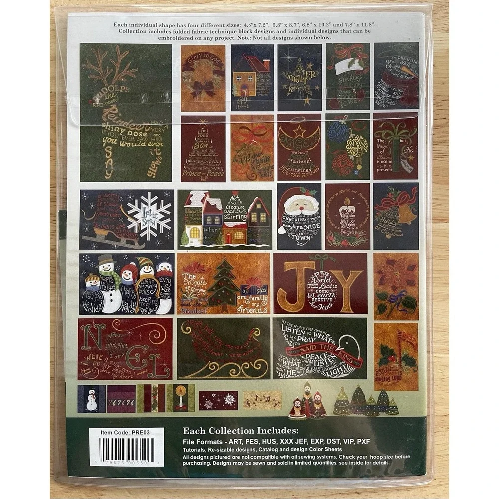 Christmas‎ Classics - Anita Goodesign Machine Embroidery Design Book & CD